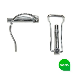 Rohrklappstecker aus Stahl verzinkt Rohrklappstecker aus Stahl verzinkt