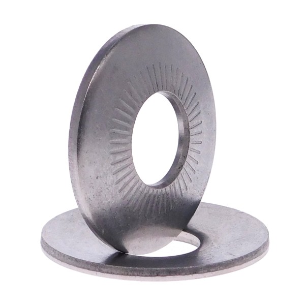 AFNOR Kontaktscheiben Form L Edelstahl A4