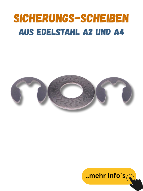 Wellensicherung Sicherungsscheiben Edelstahl