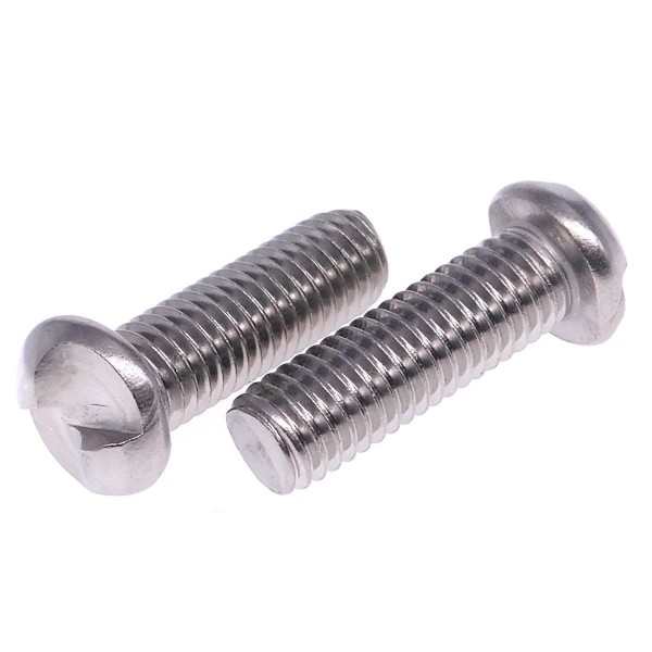 Sicherheitsschraube Rundkopf Einweg-Antrieb metr. Gewinde Edelstahl A2