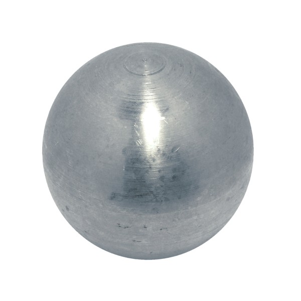 Massivkugel mit Innengewinde blank Edelstahl A2