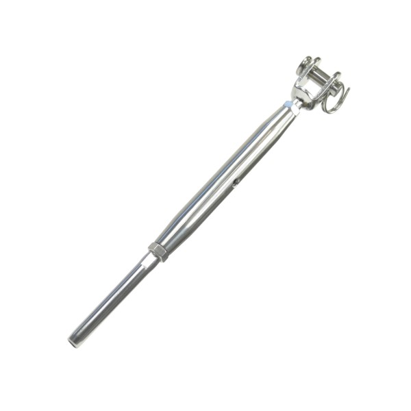 Wantenspanner Gabel-Terminal aus Edelstahl A4 #082750