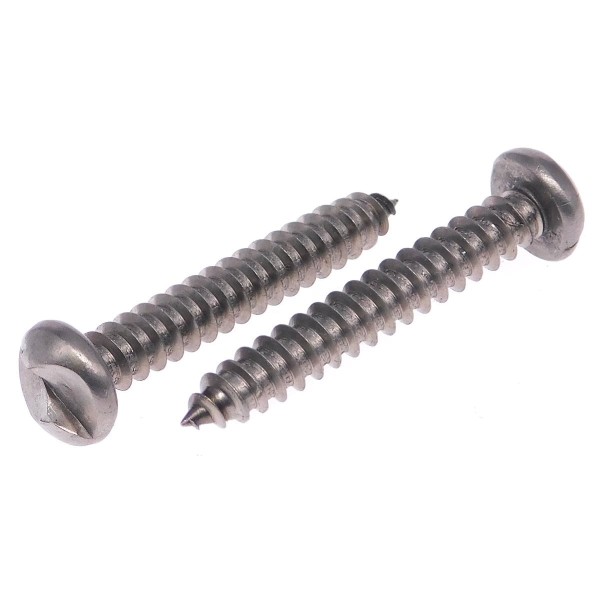 Sicherheitsschrauben Rundkopf Einweg Blechgewinde Edelstahl A2