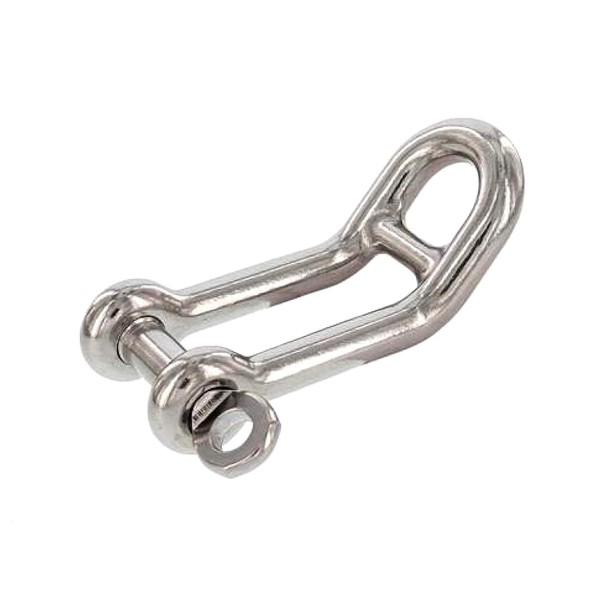 Fallschäkel mit Steg aus Edelstahl A4