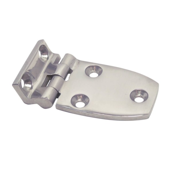 Scharnier Möbelscharnier Edelstahl A2 65x38x35x2 mm #8906