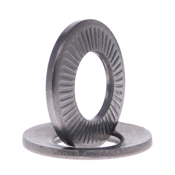 AFNOR Kontaktscheiben Form S Edelstahl A4