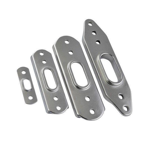 Halteplatte für T-Terminal Edelstahl A4