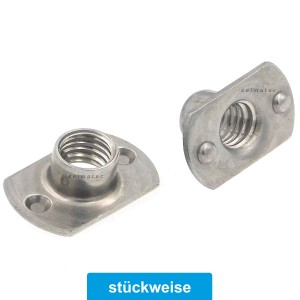 Schweißmutter aus Edelstahl A2 Form A Schweißmutter aus Edelstahl A2 Form A