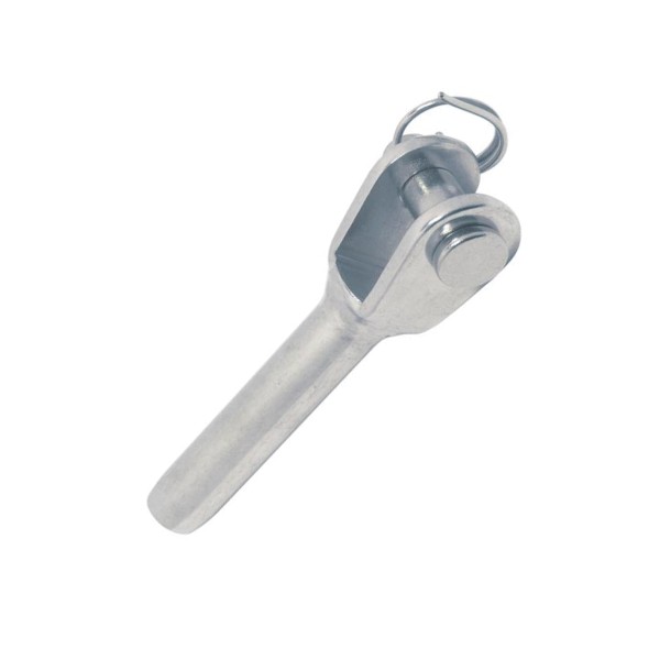 Mini-Gabelterminal für Drahtseile Edelstahl A4
