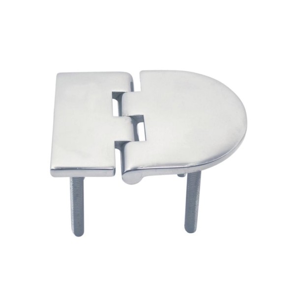 Scharnier Möbelscharnier Edelstahl A4 83x65x4 mm #8919