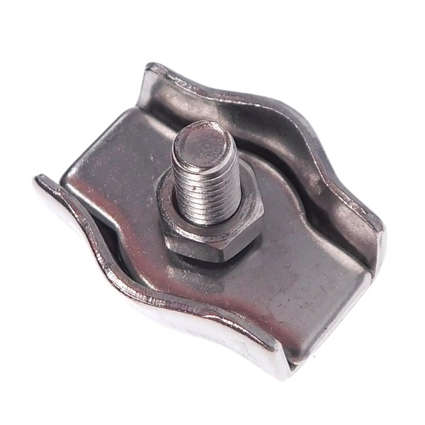 Simplex Drahtseilklemmen aus Edelstahl A4