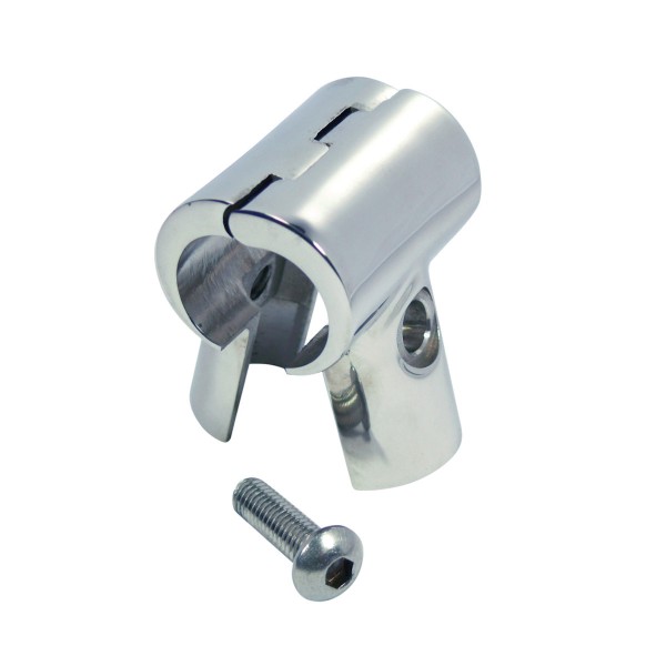 T-Stück teilbar 90° aus Edelstahl A4-AISI 316 #8822