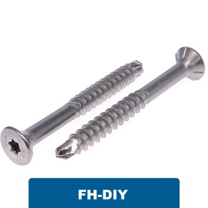 Vorschau: Holzbauschrauben Senkkopf TX Bohrspitze Edelstahl A2 #9040 - FH-DIY Vorschau: Holzbauschrauben Senkkopf TX Bohrspitze Edelstahl A2 #9040 - FH-DIY