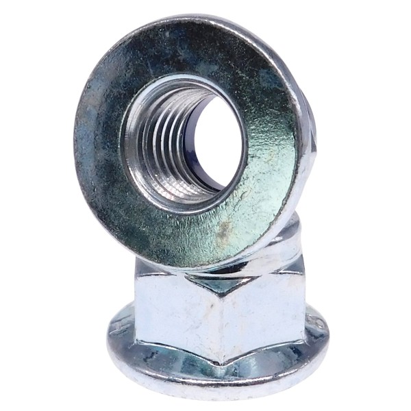 DIN 6926 selbstsichernde Sechskantmuttern mit Flansch Stahl verzinkt