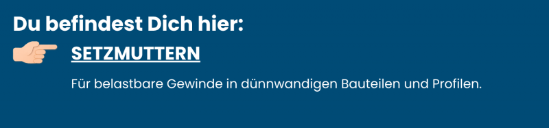 Setzmuttern