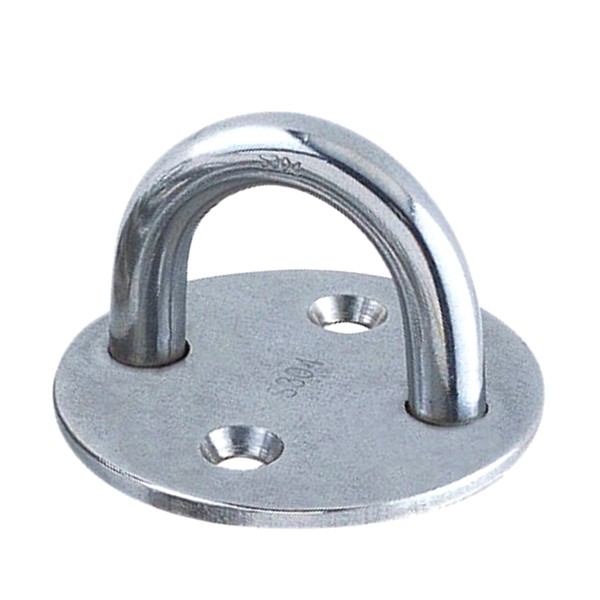 Bügelplatte Augplatte aus Edelstahl A2 #8353