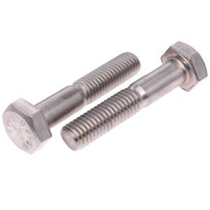 Sechskantbolzen Edelstahl DIN 931 A2 