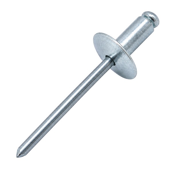 Blindnieten Stahl/Stahl DIN 7337 Flachkopf Ø 16,0 mm