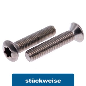 Linsensenkkopfschrauben TX Edelstahl A2 ISO 14584 Linsensenkkopfschrauben TX Edelstahl A2 ISO 14584