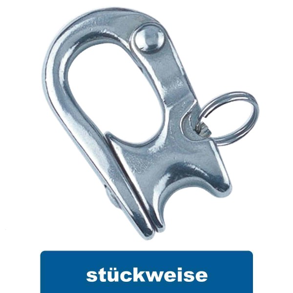 Schotschäkel Fallschäkel Edelstahl A4 #08290