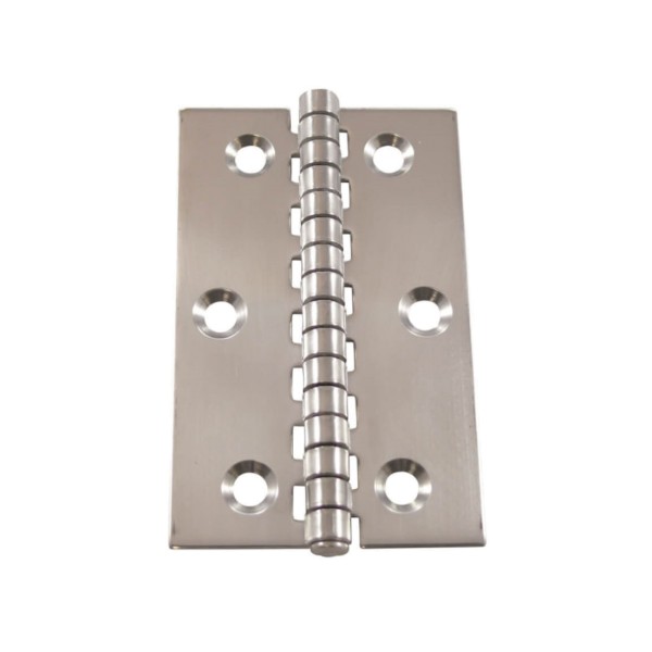 Scharnier aus Edelstahl A2 50x80x1,5 mm #814801