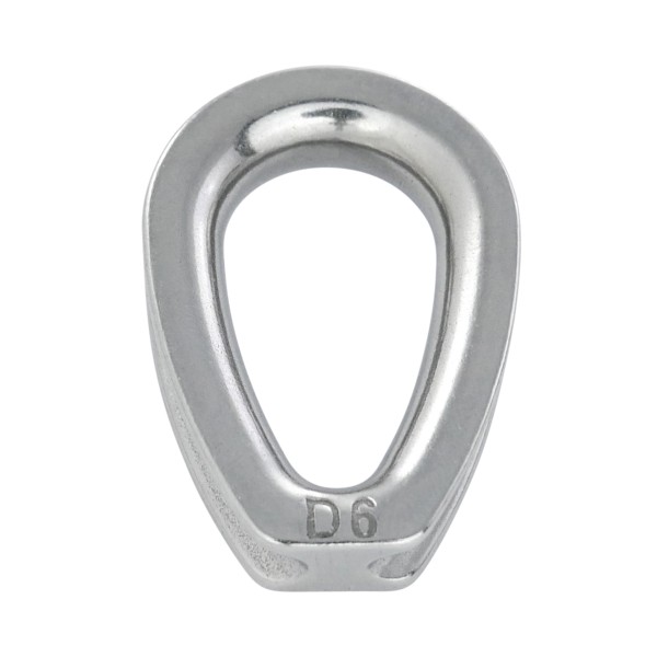 Duplex Kausche schwere Ausführung D6 AISI 318 LN