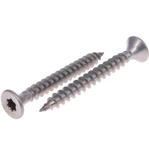 Holzbauschrauben Senkkopf TX Vollgewinde Edelstahl A2 #9047 - FH-DIY