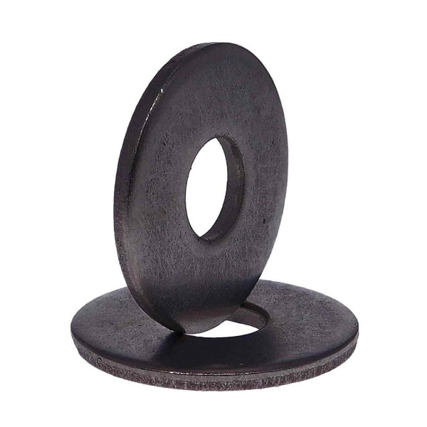 Unterlegscheiben schwarz Edelstahl A4 DIN 9021