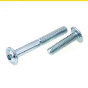 Flachkopfschrauben mit Bund ISO 7380-2 Stahl verzinkt 10.9 Flachkopfschrauben mit Bund ISO 7380-2 Stahl verzinkt 10.9