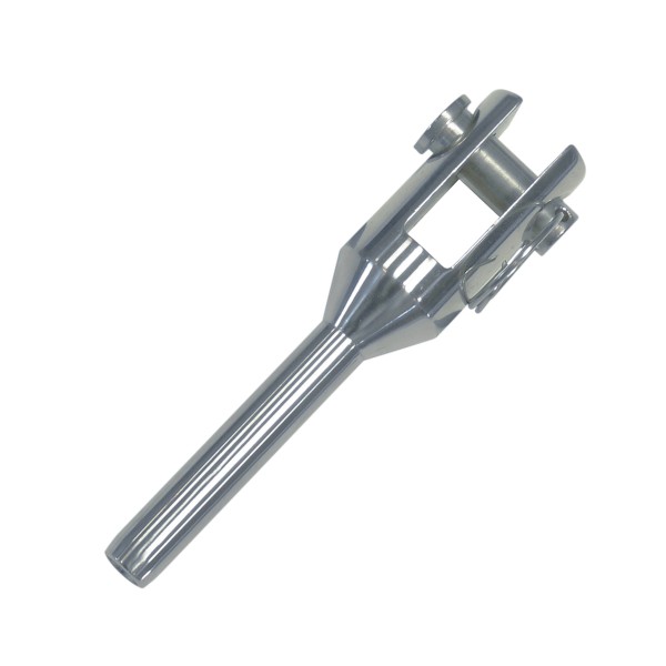 Gabelterminal gedrehte Ausführung Edelstahl A4