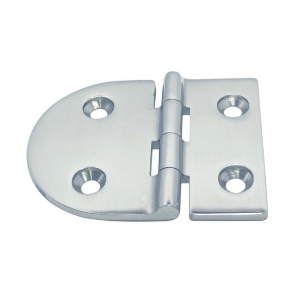 Scharnier Möbelscharnier Edelstahl A4 83x65x4 mm #8918
