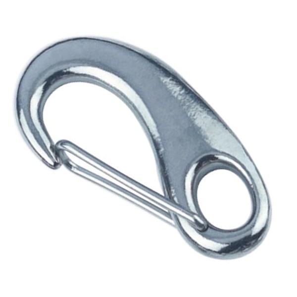 Karabinerhaken "stylisch"  aus Edelstahl A4