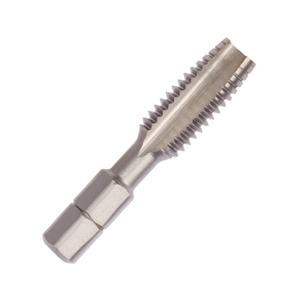 Einschnitt Gewindebohrer metrisches Gewinde 1/4" 6-kant Aufnahme