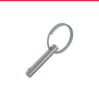 Kugelsperrbolzen mit Ring aus Edelstahl 1.4401 Kugelsperrbolzen mit Ring aus Edelstahl 1.4401