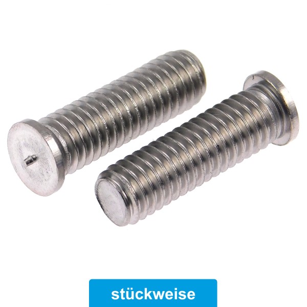 Schweissbolzen Typ PT Edelstahl A2 ISO 13918