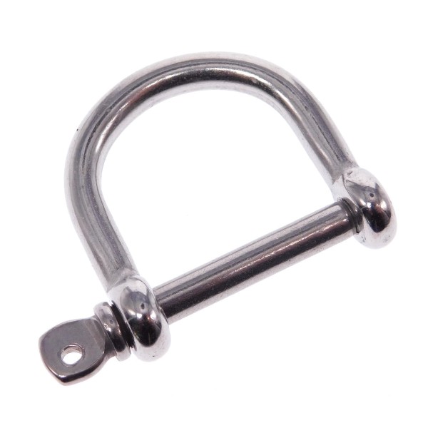 Rundschäkel weite Form Edelstahl A4 #089690