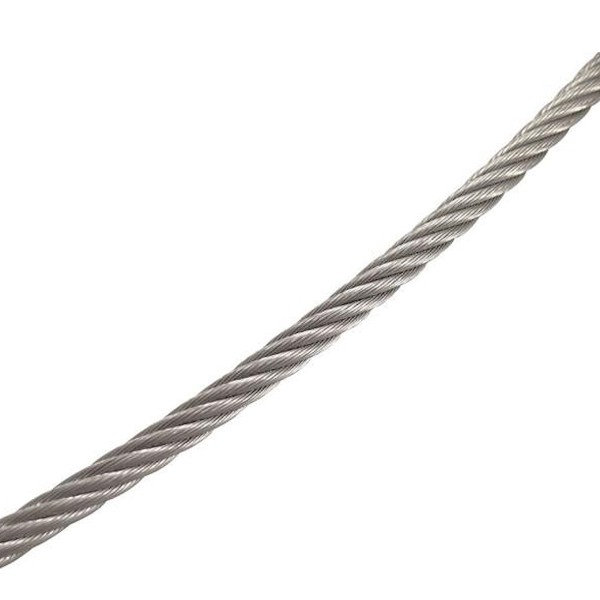 Edelstahldrahtseil Duplex weich - flexibel 7x19 sZ D6-AISI 318 LN