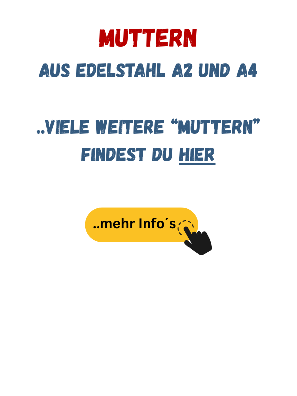 Muttern Sechskantmuttern Hauptkategorie seimatec