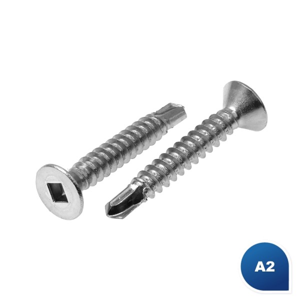 Bohrschrauben Senkkopf DIN 7504 Edelstahl A2 V Form O
