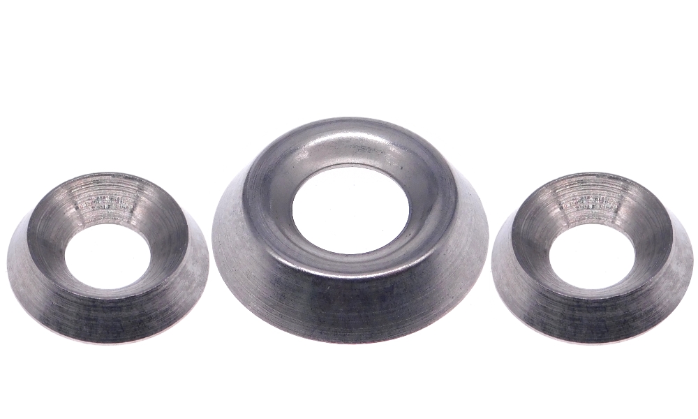 1x Rosetten Vollmetall gedreht M4 (NF E 27-619, A4) - , 0,15