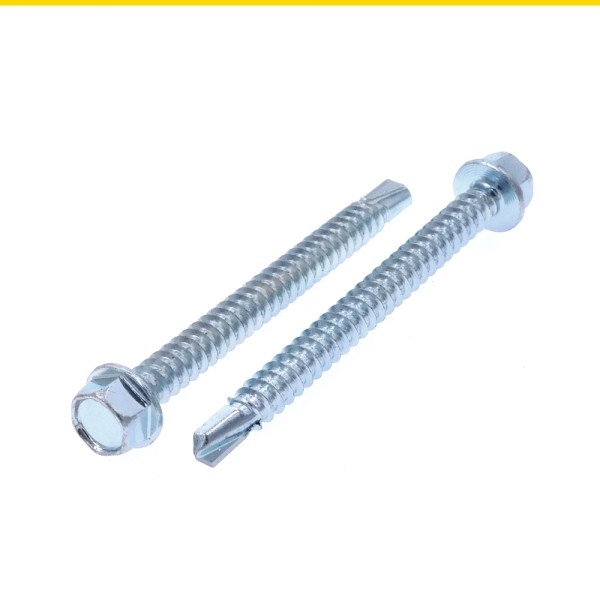 Bohrschrauben 4,8x38 DIN 7504//K Stahl verzinkt 100 Stk