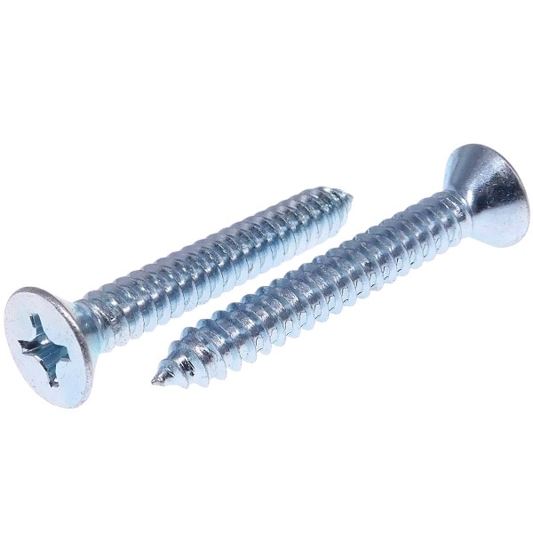 DIN 7982 Senkkopf Blechschrauben mit Kreuzschlitz PH Stahl verzinkt