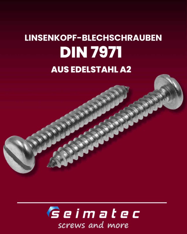 7971-Linsenkopf-Blechschrauben-Schlitz-Edelstahl-A2