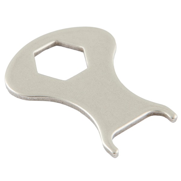 Tenax Schlüssel aus Stahlblech - Stahl vernickelt