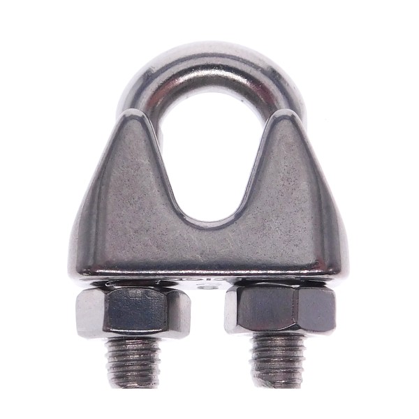 Duplex Drahtseilklemme standard D6 AISI 318 LN