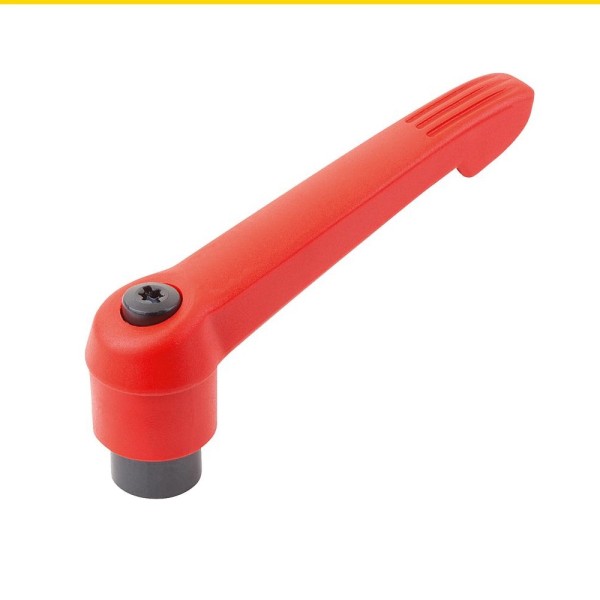 Klemmhebel mit Innengewinde und Kunststoffgriff RAL 3020 #02690