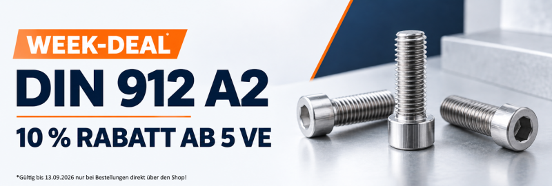 DIN 912 A2 Vollgewinde