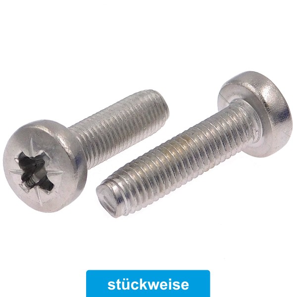 Gewindefurchende Schrauben Liko PZ CE Edelstahl A2 DIN 7500