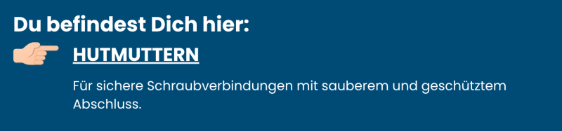 Hutmuttern Edelstahl