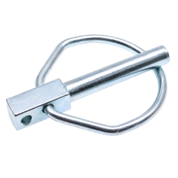 DIN 11023 Klappstecker mit drittem Loch Stahl verzinkt 8 DiSP